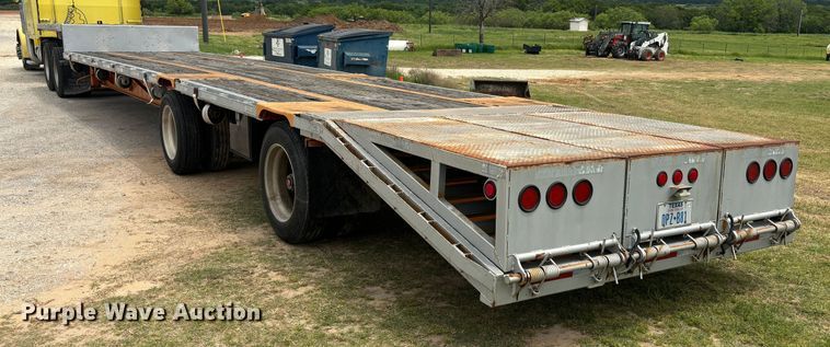 image for item DS2490 1999 Wabash  drop deck trailer