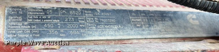 image for item DS3078 2007 International  9400i semi truck