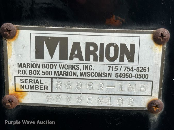 image for item DX0518 2016 Peterbilt 337 showroom truck