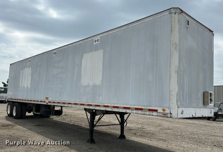 image for item EG1615 1986 Nabors dry van trailer