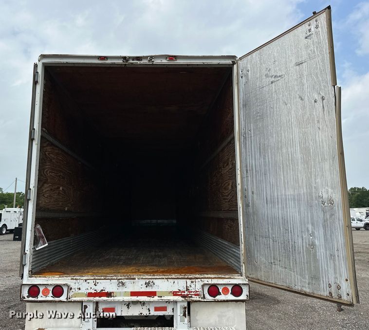 image for item EG1615 1986 Nabors dry van trailer