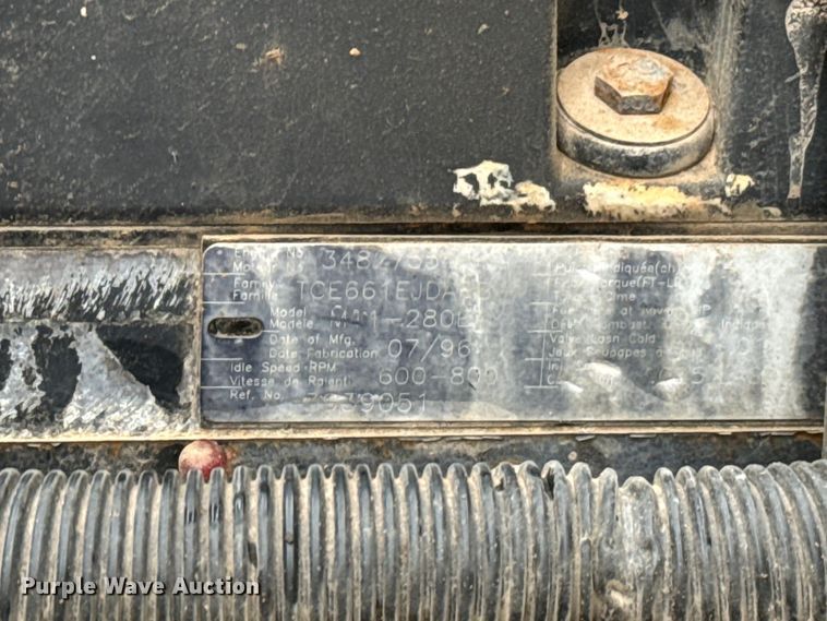 image for item EH3969 1997 Volvo WG Series semi truck