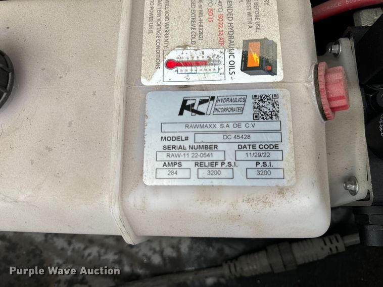 image for item EH6877 2024 RawMaxx LPX-14-27K dump trailer