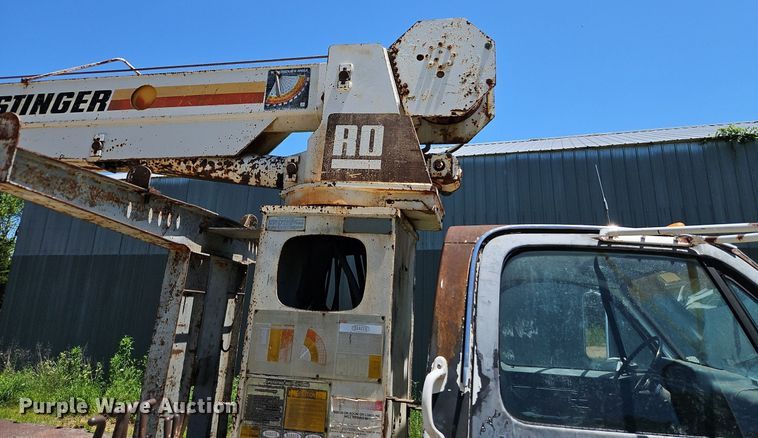 image for item EI3891 1990 GMC Top Kick 7000 crane truck