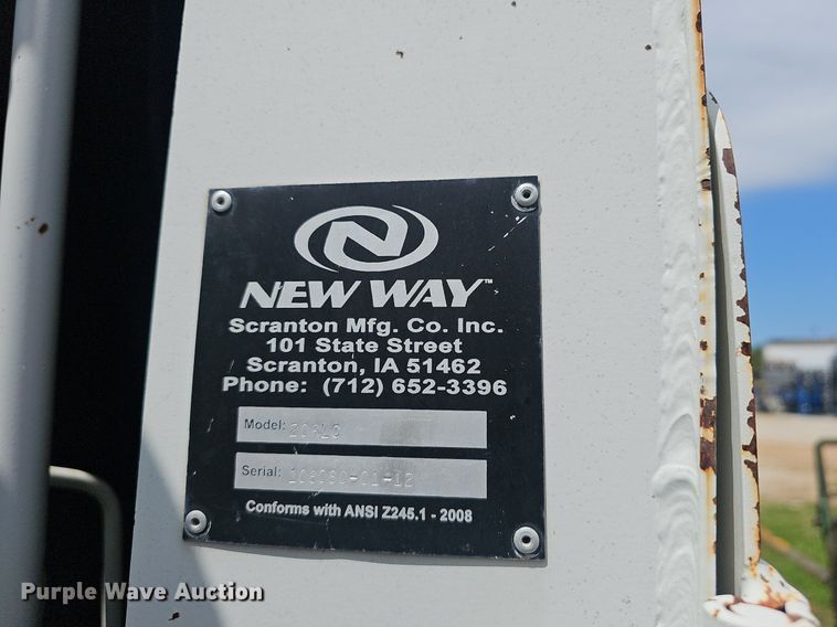 image for item EJ5619 2012 Freightliner  M2 refuse truck