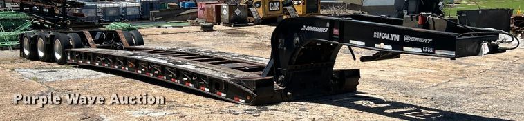 image for item EK4705 2007 Kalyn Siebert KSHRG-3-55T lowboy equipment trailer