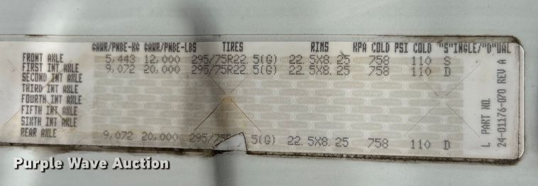 image for item EK4714 2012 Frieghtliner  Cascadia semi truck
