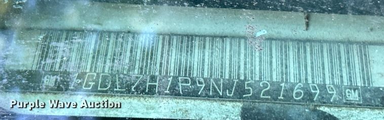 image for item EK4719 1992 GMC TopKick chipper truck