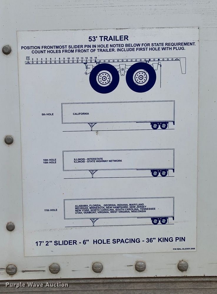 image for item JT9846 2012 Great Dane PSE-1313-22053 dry van trailer