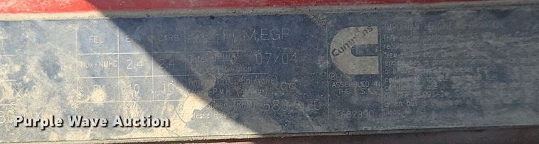 image for item KB9034 2003 International  Eagle 9400i truck cab and chassis