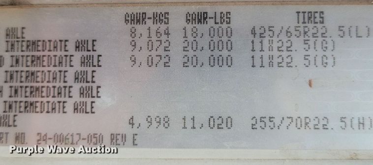 image for item KB9035 2003 Freightliner  FL112 truck cab and chassis