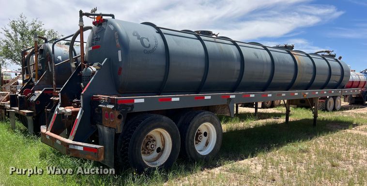 image for item LU9875 2008 Jack County Tank vacuum trailer