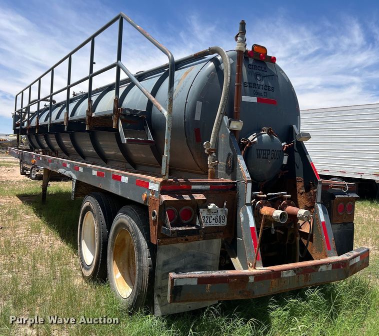 image for item LU9875 2008 Jack County Tank vacuum trailer