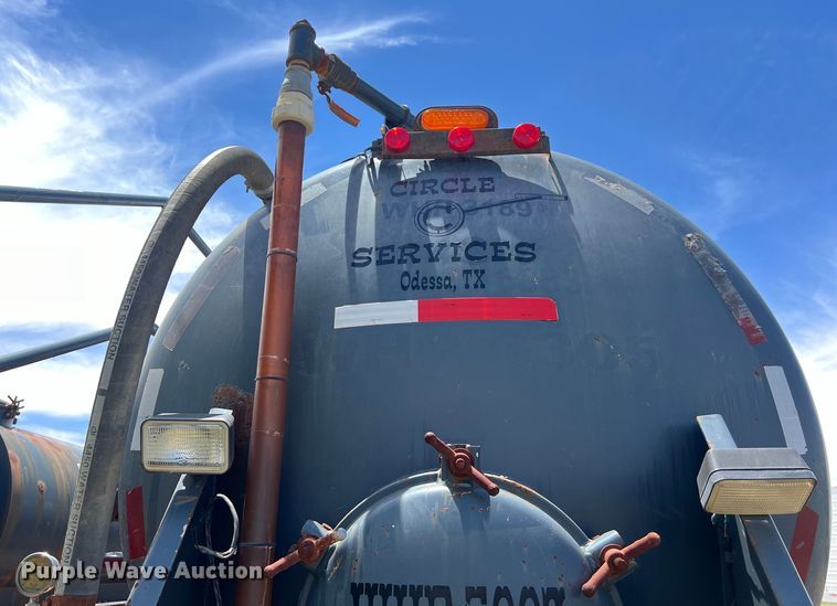 image for item LU9875 2008 Jack County Tank vacuum trailer