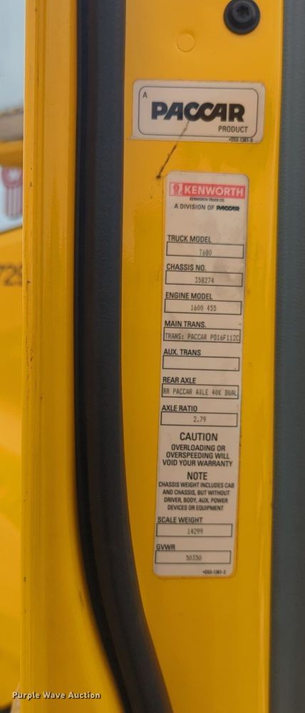 image for item NG9844 2020 Kenworth T680 semi truck