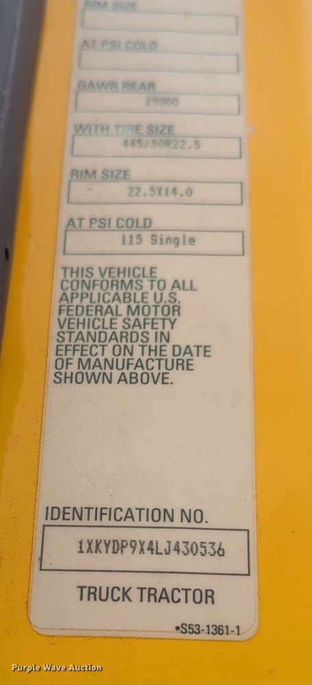 image for item NG9850 2020 Kenworth T680 semi truck