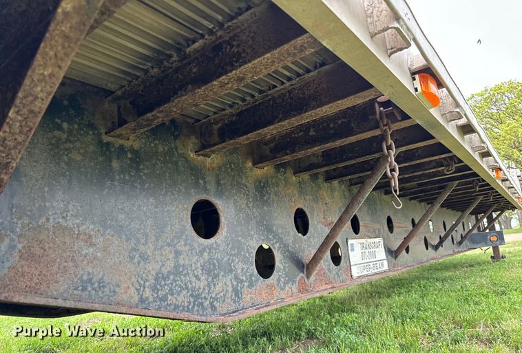 image for item NL9700 2000 Transcraft DTL-2000 Super-Beam drop deck trailer
