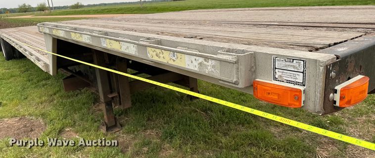 image for item NL9700 2000 Transcraft DTL-2000 Super-Beam drop deck trailer