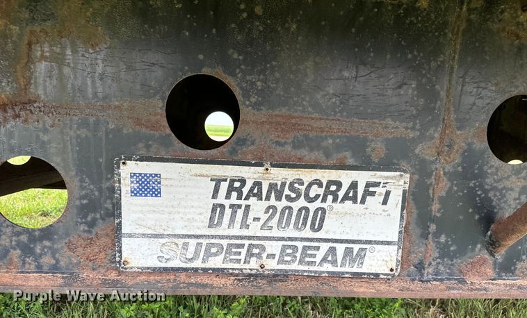 image for item NL9700 2000 Transcraft DTL-2000 Super-Beam drop deck trailer