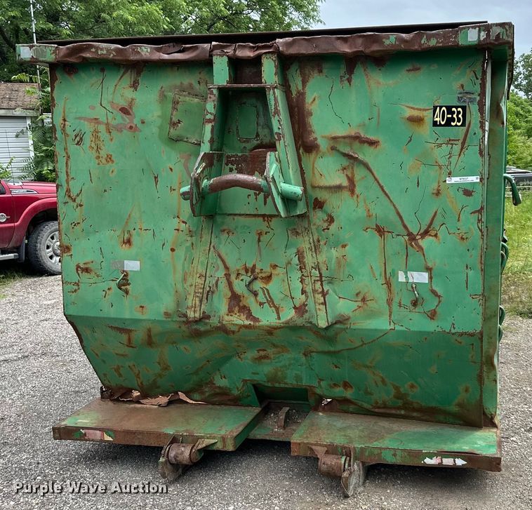image for item NT9337 Roll-off dumpster 