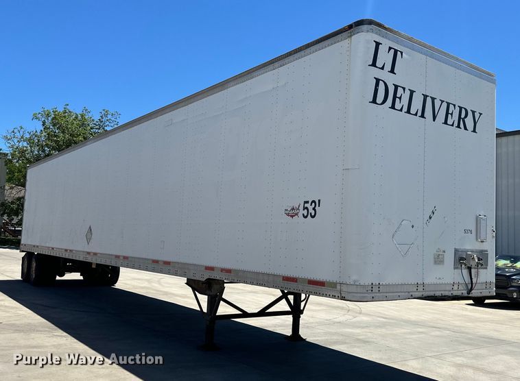 image for item NT9384 2008 Wabash  dry van trailer
