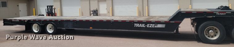 image for item NZ9919 2007 Dakota Manufacturing TE70HT drop deck hydratail equipment trailer