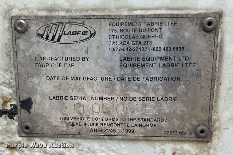 image for item OH9025 2006 International  7400 refuse truck