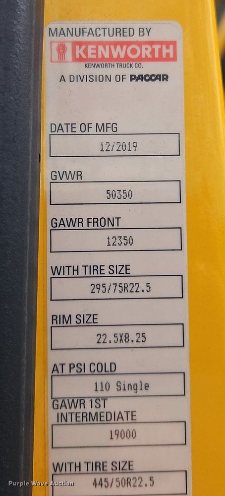 image for item OK9901 2020 Kenworth  T680 semi truck