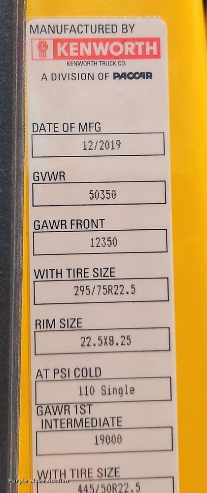 image for item OK9902 2020 Kenworth  T680 semi truck