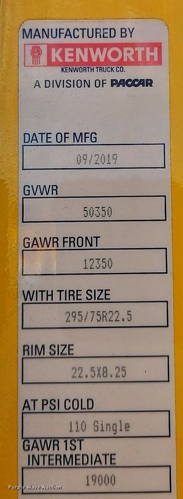 image for item OK9916 2020 Kenworth T680 semi truck