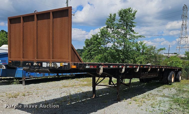 image for item OK9939 1999 Transcraft  TL-2000 Super-Beam flatbed trailer