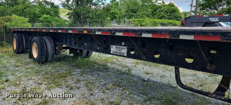 image for item OK9939 1999 Transcraft  TL-2000 Super-Beam flatbed trailer
