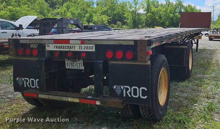 image for item OK9939 1999 Transcraft  TL-2000 Super-Beam flatbed trailer