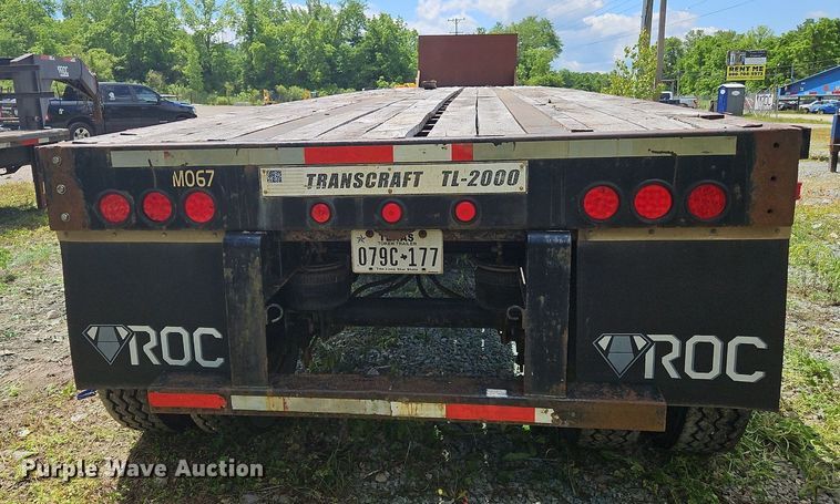 image for item OK9939 1999 Transcraft  TL-2000 Super-Beam flatbed trailer