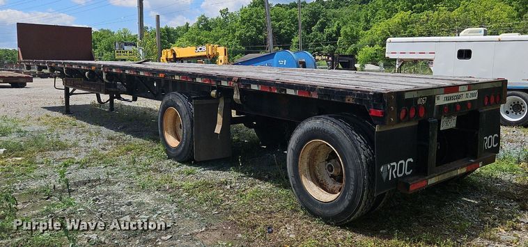 image for item OK9939 1999 Transcraft  TL-2000 Super-Beam flatbed trailer
