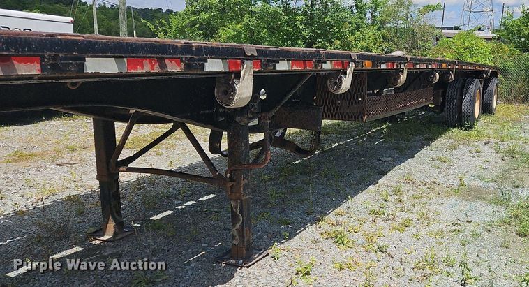 image for item OK9939 1999 Transcraft  TL-2000 Super-Beam flatbed trailer