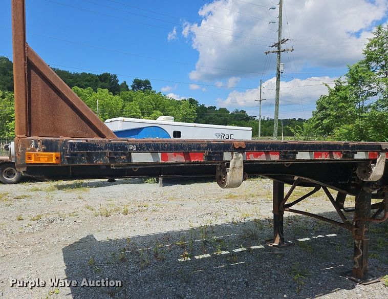 image for item OK9939 1999 Transcraft  TL-2000 Super-Beam flatbed trailer