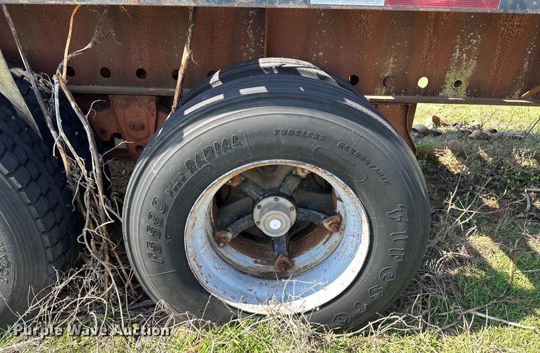 image for item OM9984 1991 Fontaine  FTW-4-8048SLW flatbed trailer