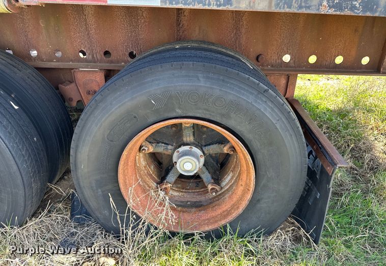 image for item OM9984 1991 Fontaine  FTW-4-8048SLW flatbed trailer