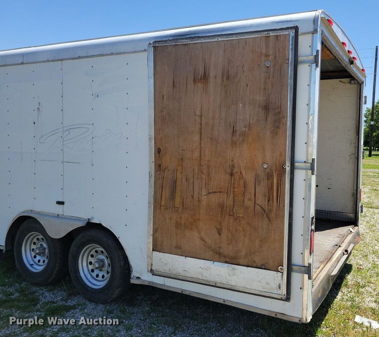 image for item DG0643 2004 Forest River enclosed cargo trailer