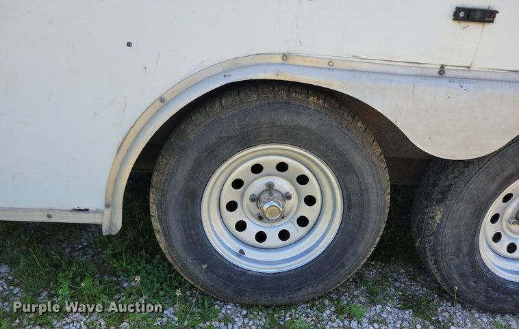 image for item DG0643 2004 Forest River enclosed cargo trailer