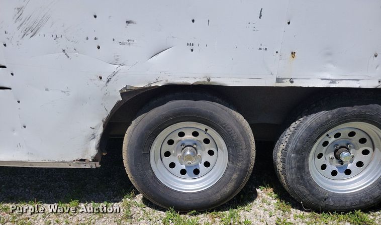 image for item DG0643 2004 Forest River enclosed cargo trailer