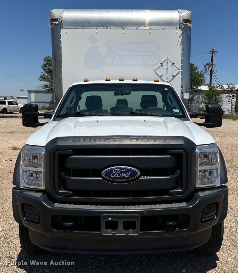 image for item DK6649 2015 Ford F550 Super Duty XL box truck