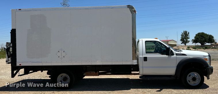 image for item DK6649 2015 Ford F550 Super Duty XL box truck