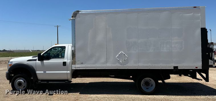 image for item DK6649 2015 Ford F550 Super Duty XL box truck