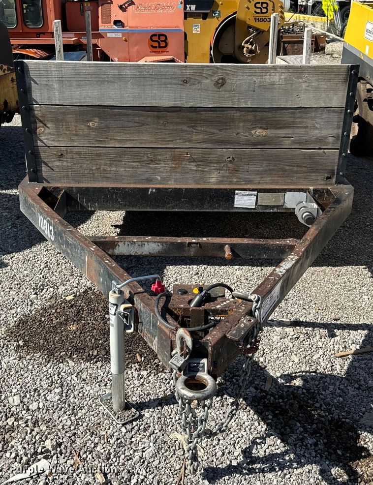 image for item DL4458 1986 Fleming Trailers T312 utility trailer