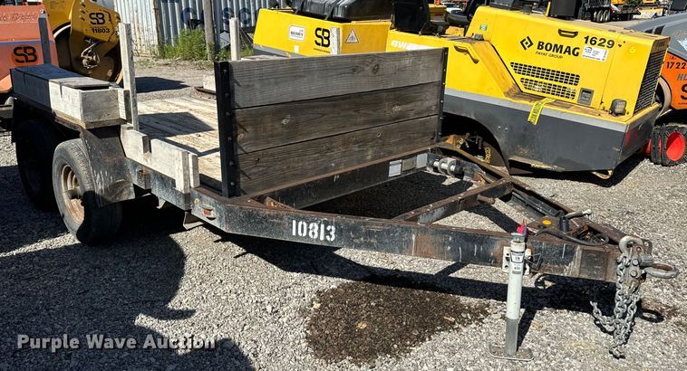 image for item DL4458 1986 Fleming Trailers T312 utility trailer
