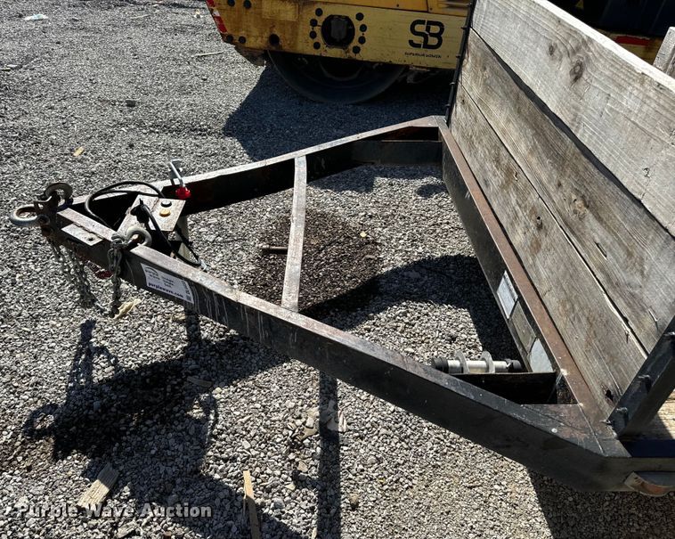 image for item DL4458 1986 Fleming Trailers T312 utility trailer