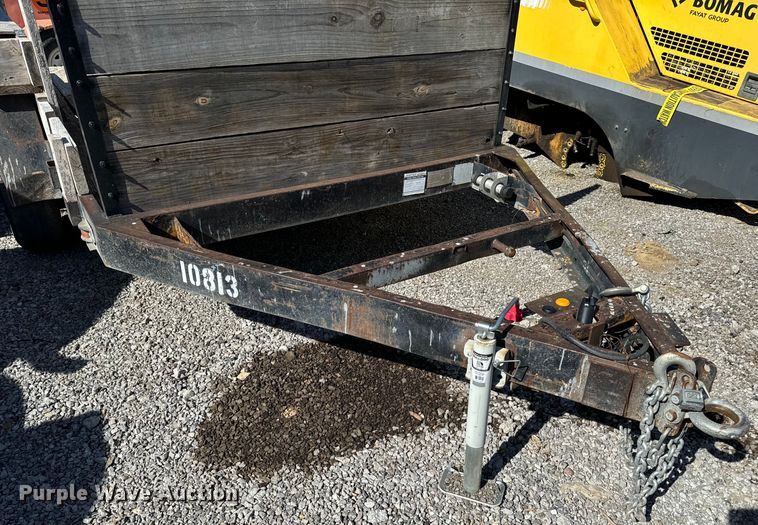 image for item DL4458 1986 Fleming Trailers T312 utility trailer