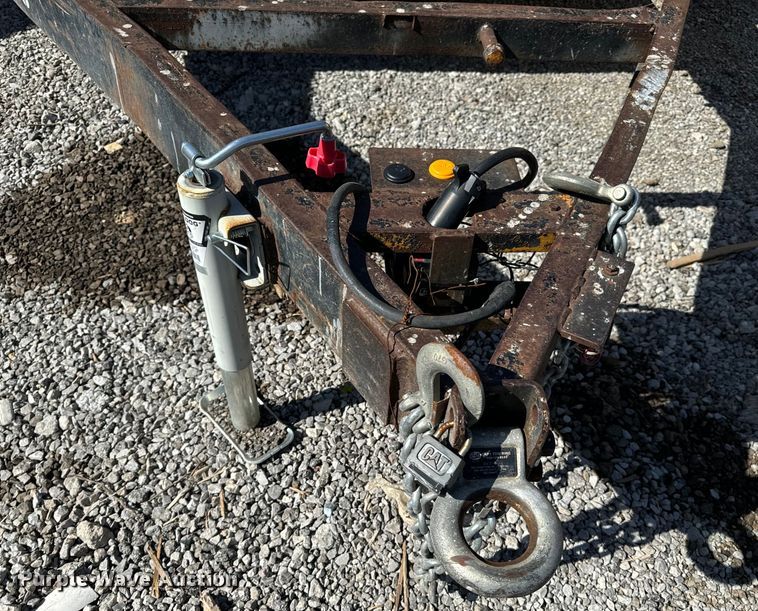 image for item DL4458 1986 Fleming Trailers T312 utility trailer